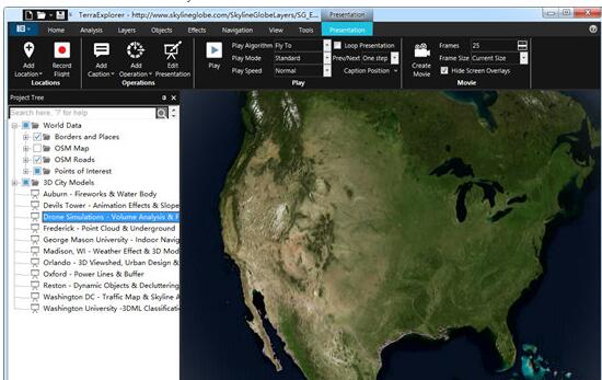 Skyline TerraEXplorer Pro v8.0.0 一款专业的3D GIS查看器030210