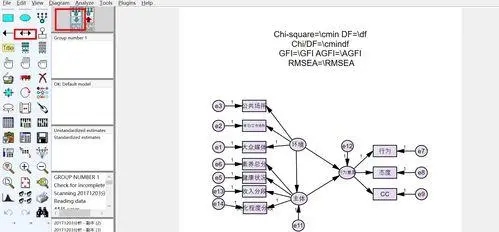 IBM SPSS AMOS 路径图分析软件|图形化结构方程建模060102
