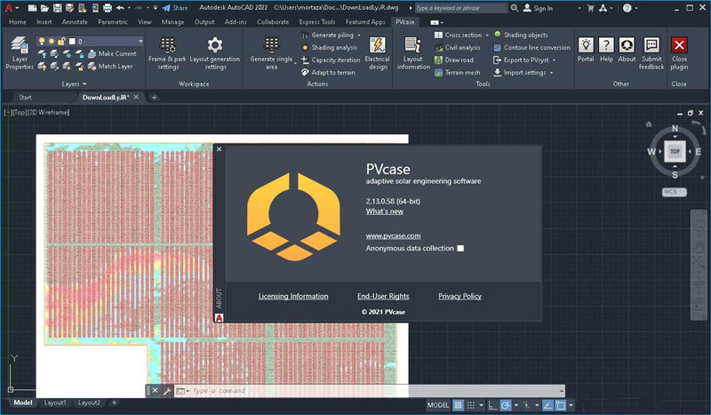PVcase_Release_2.13.0.58 设计太阳能光伏装置和阴影分析工具011553