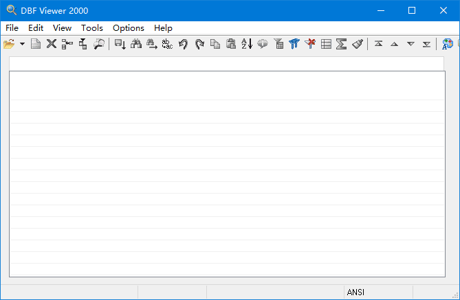 DBF Viewer 2000 v8.65 英文安装版查看和编辑DBF文件060425