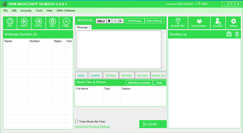 RPM Whatsapp Sender v5.8.0 RPM whatsapp071426