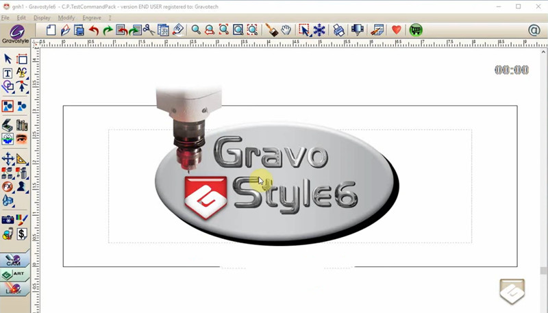 GravoGraph Gravostyle 6.0 刻宝雕刻机软件切割雕刻设计工具030248