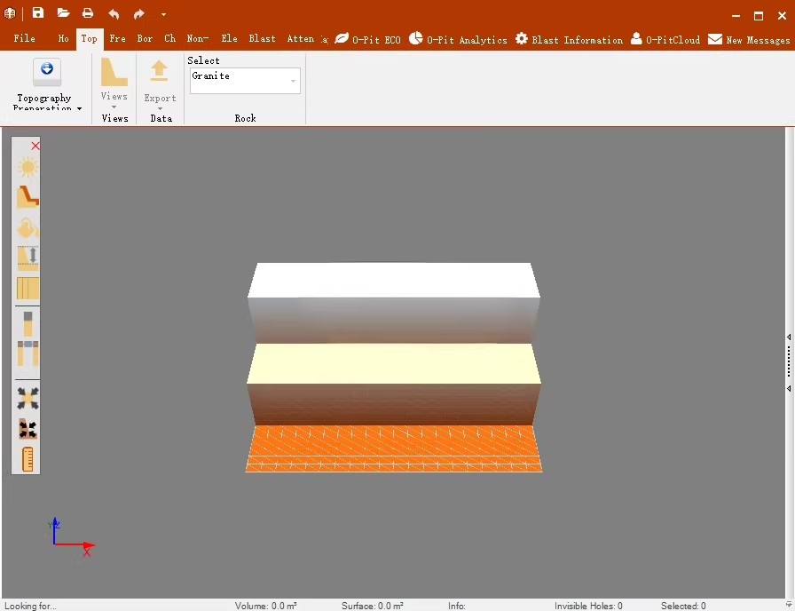 O-PitSurface v1.8.3 激活版露天矿山地形与采场设计软件采矿和爆破工程管理测量设计和评估工具060369