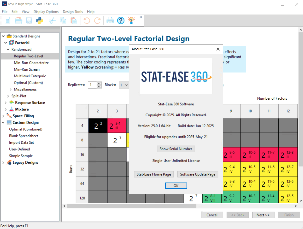Stat-Ease 360 v25.0.1 实验设计与多因素优化分析软件Design-Expert进阶版061039