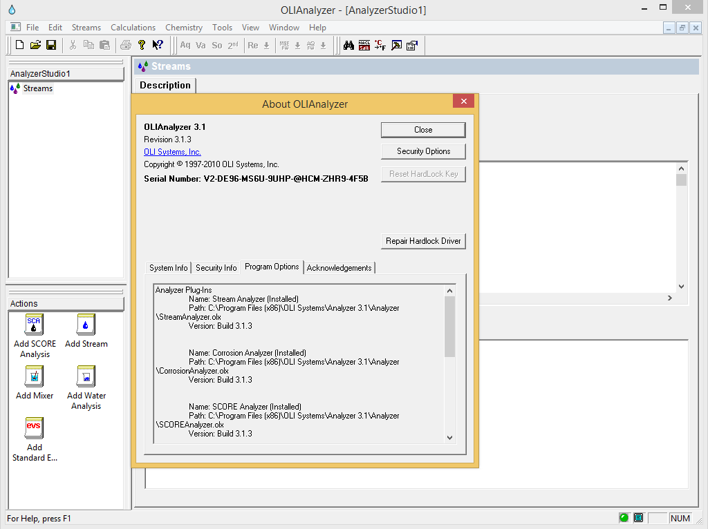 OLI Systems 2010 Analyzer 3.1.3 ScaleChem 4.0.3 官方原版激活补丁版模拟电解质热力学和水生锈软件工具061045