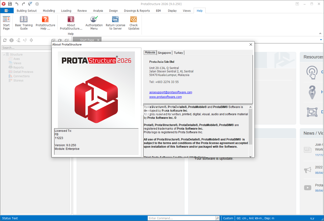 ProtaStructure Suite Enterprise 2026 v9.0.250 工程建筑设计分析软件 010515