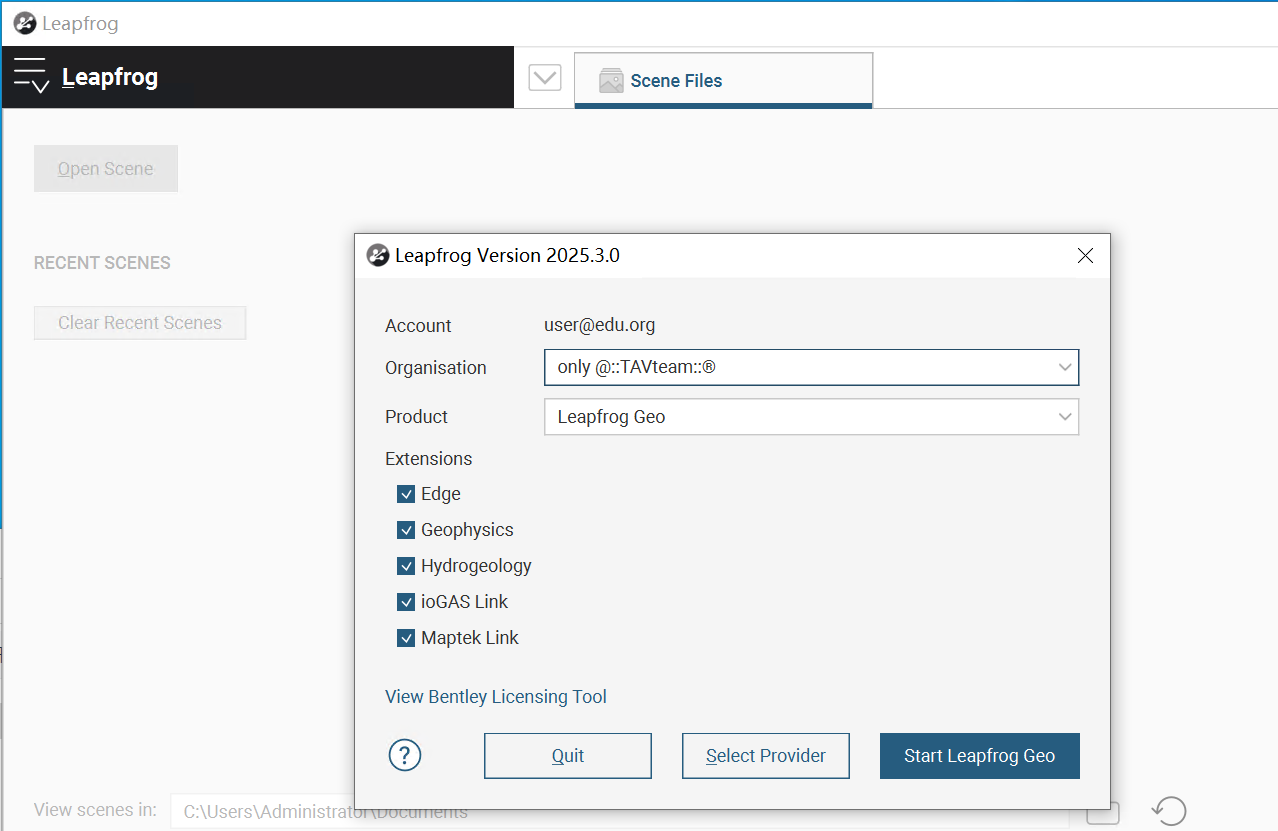 Seequent Leapfrog Geo v2025.3 一机一码激活版功能强大的3D地质建模软件060907