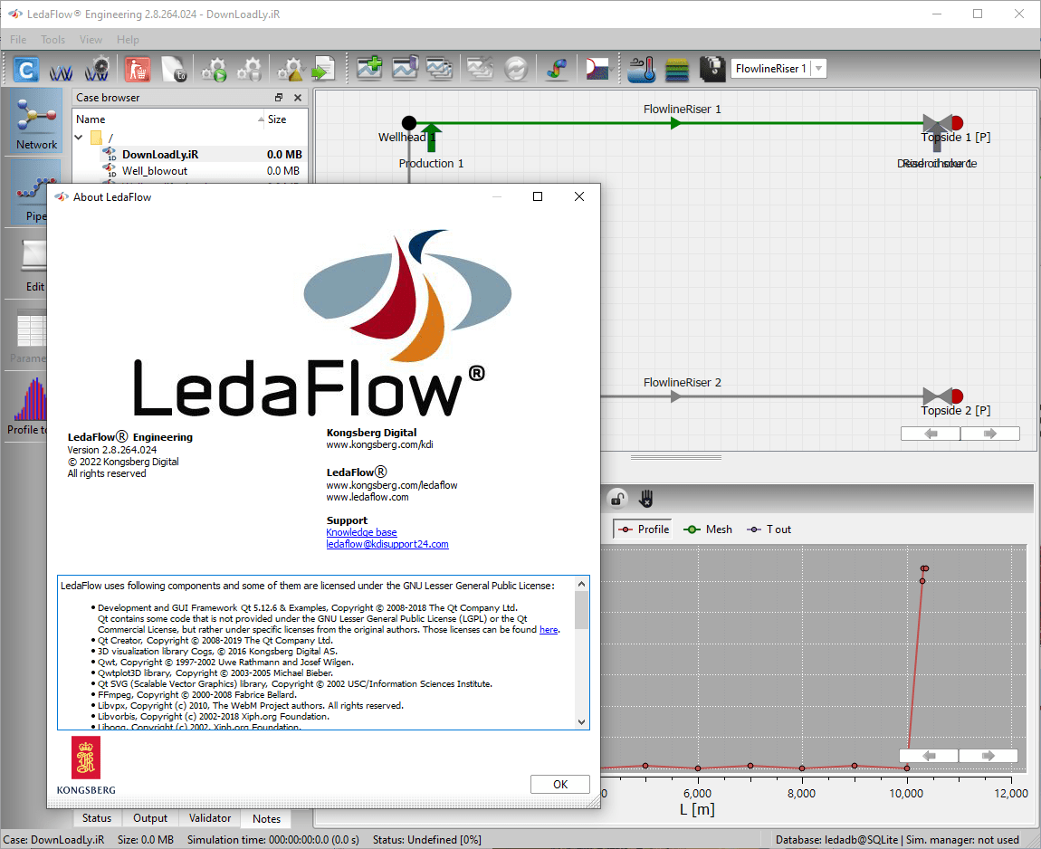 KONGSBERG LedaFlow Engineering 2.8 + Multiflash v6.2 加密狗版高性能流体动力学分析软件