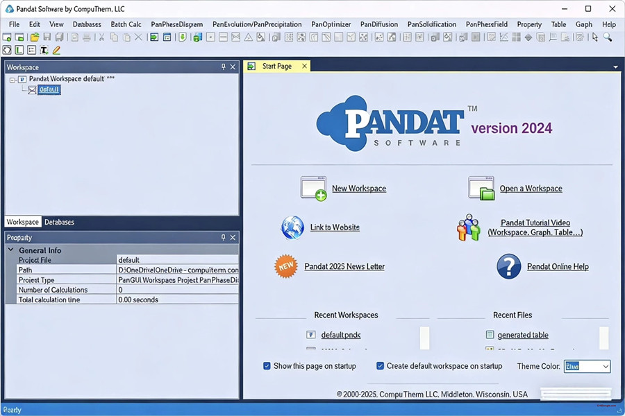 Pandat 2024 加密狗相图计算 CALPHAD 集成计算软件计算材料热力学的领先平台060583