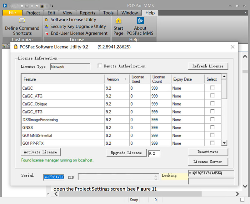 POSPac MMS 9.2 加密狗版移动影像测绘内业软件辅助惯性导航后处理软件工具030262