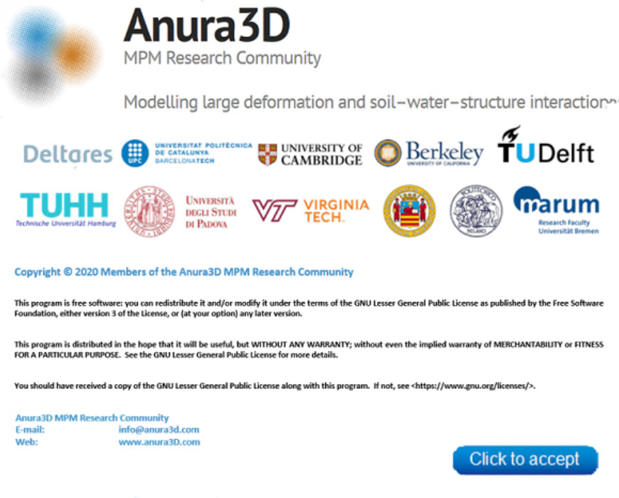 Anura3D 物质点法(MPM)岩土工程软件061075