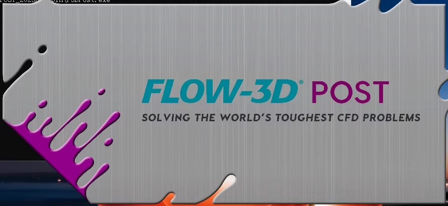 FLOW-3D POST 2023R2 加密狗版后处理工具 FLOW3D POST 2023R2 安装注册010690