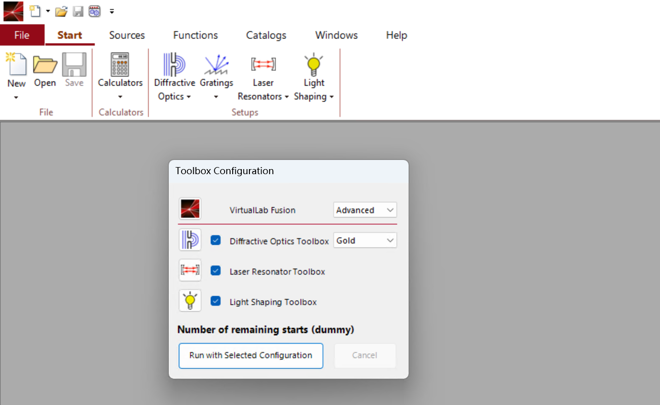 VirtualLab Fusion 2023.1 长期版物理光学仿真与设计软件工具010720