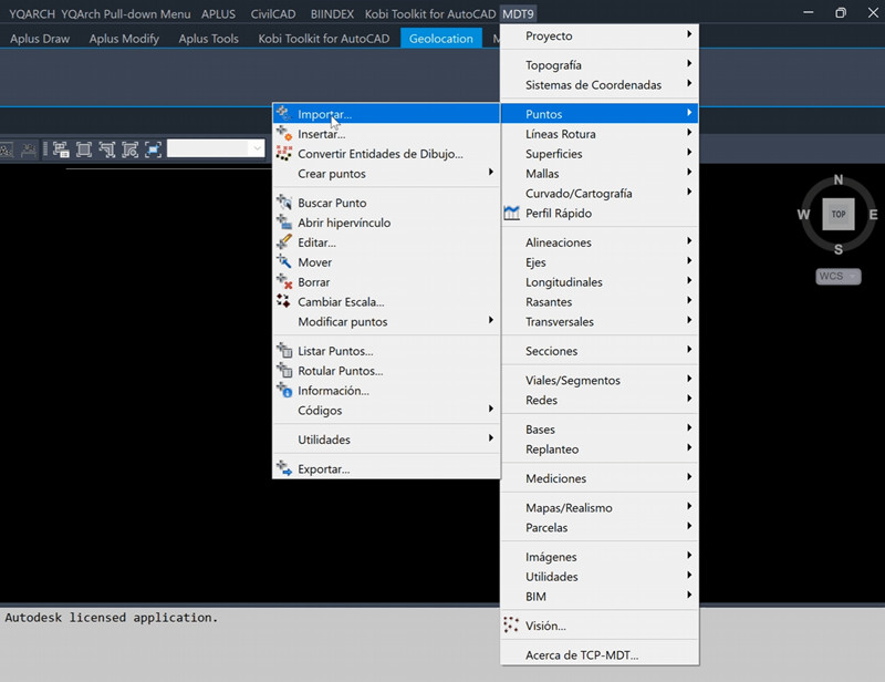 tcpMDT9 Professional 加密狗版专业版测绘土木工程建筑和施工项目软件010569